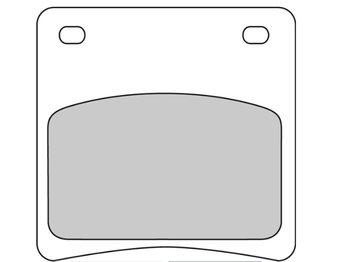 Set plăcuțe frână spate FERODO