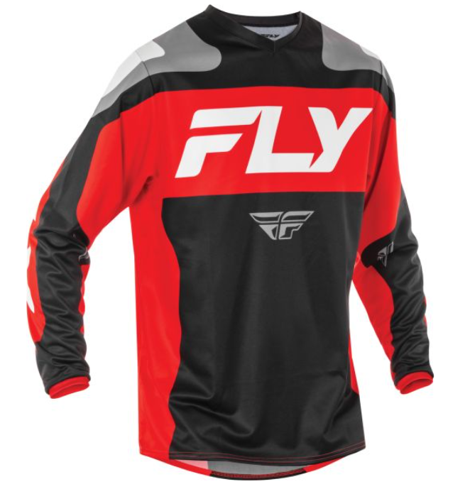 Bluză enduro/cross FLY RACING F-16 negru/roșu/alb