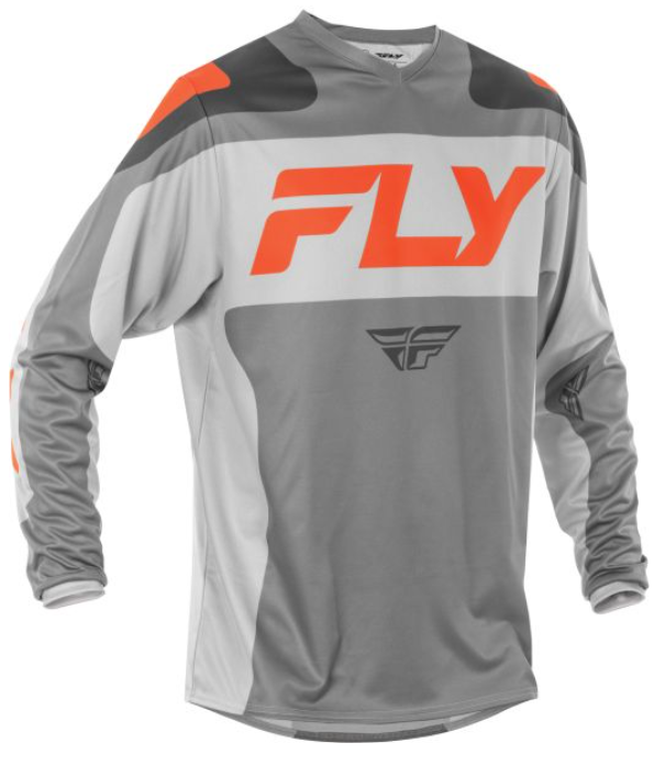 Bluză enduro/cross FLY RACING F-16 gri/portocaliu