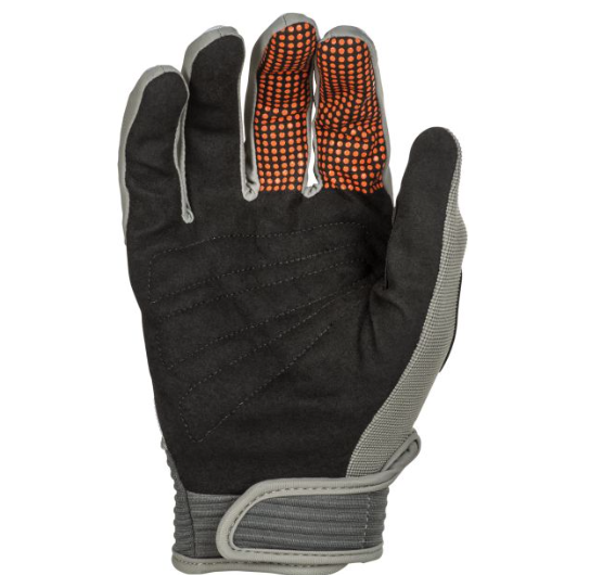 Mănușă enduro/cross FLY RACING F-16 gri/portocaliu