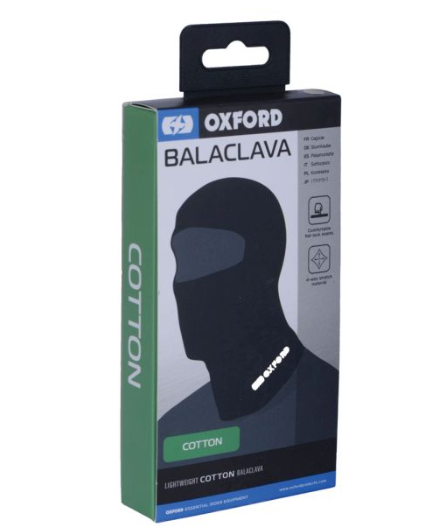 Cagulă moto OXFORD BALACLAVA COTTON