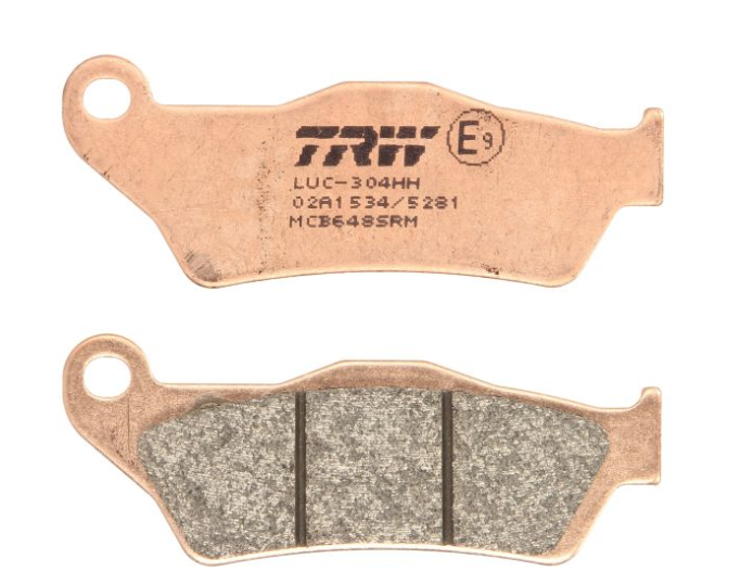Set plăcuțe frână față/spate scooter TRW MCB648SRM
