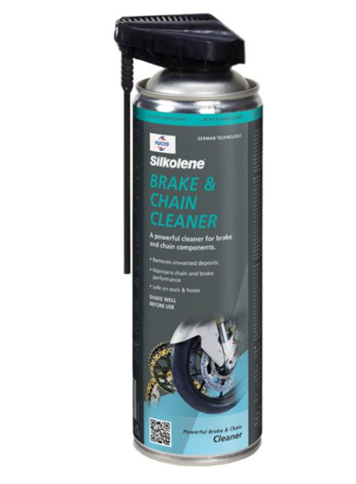 Spray de curățare frână și lanț SILKOLENE BRAKE & CHAIN CLEANER 500 ML