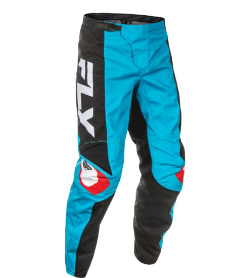 Pantaloni moto enduro/cross FLY RACING F-16 negru/albastru/alb