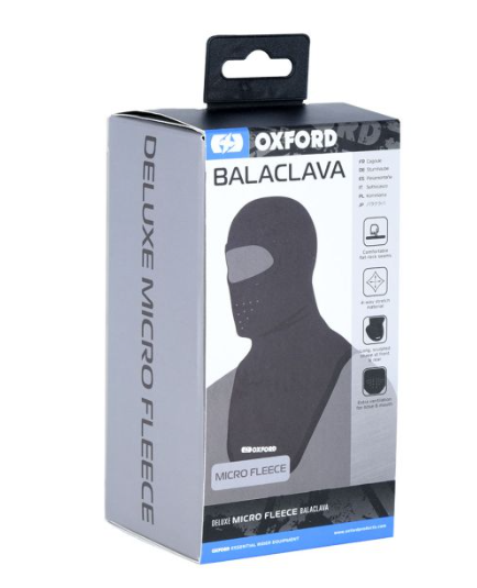 Cagulă moto OXFORD DELUXE BALACLAVA MICRO FLEECE