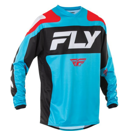 Bluză enduro/cross FLY RACING F-16 negru/albastru/alb