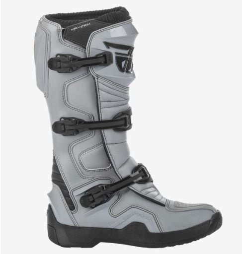 Cizme cross/enduro MAVERIK FLY RACING negru/gri