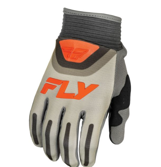 Mănușă enduro/cross FLY RACING F-16 gri/portocaliu