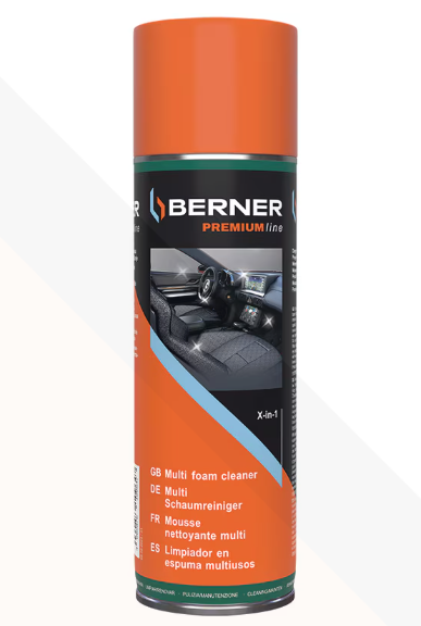Spumă de curățare universală X în 1 Premium BERNER 500 ML