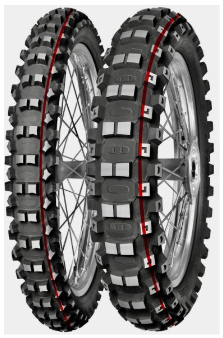 MITAS TERRA FORCE-MX MH Rear NHS red & green stripe 120/80/19