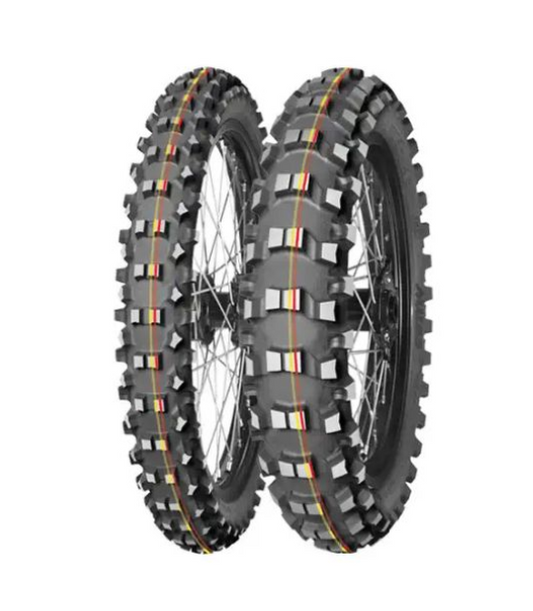 MITAS TERRA FORCE MX SM Front red & yellow stripe 70/100/19