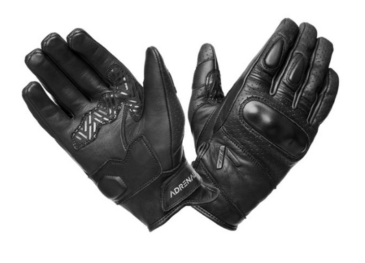 Mănuși moto piele ADRENALINE SCRAMBLER 2.0 PPE Negru
